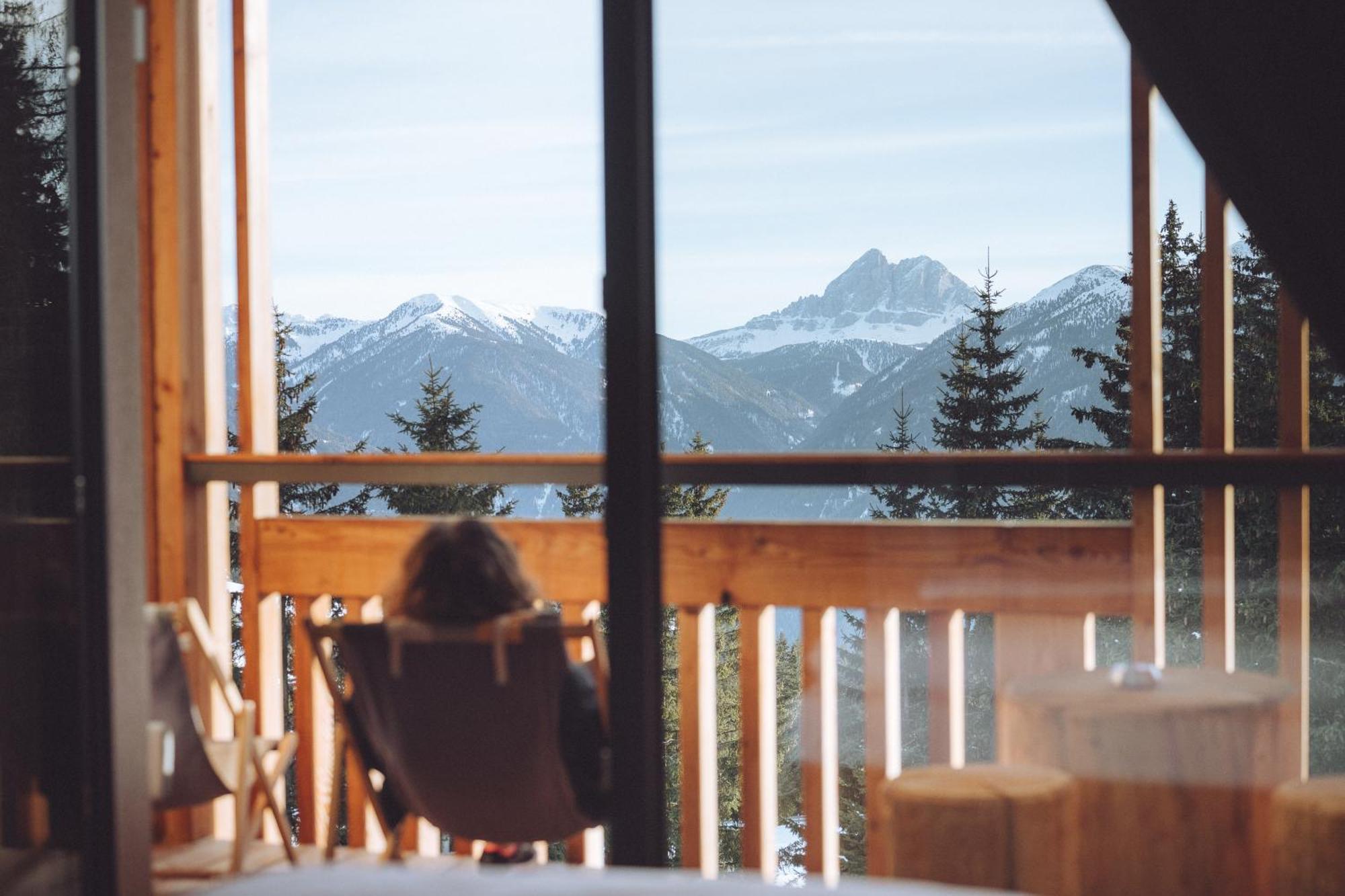 Oberhauser Hütte Rodenecker - Lüsner Alm Luson Exterior foto